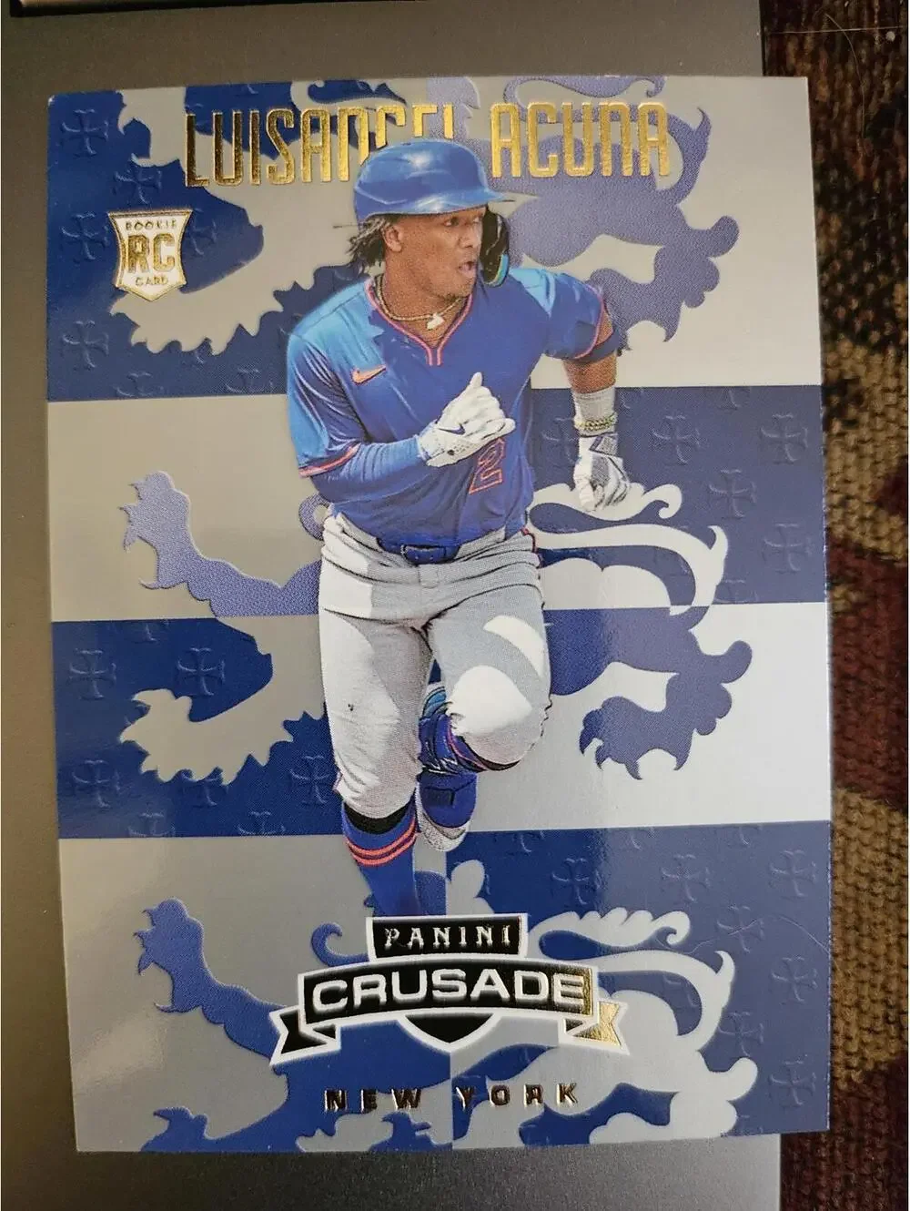 2025 Panini Crusade - Luisangel Acuna (RC) Rookie  #47 - Mets